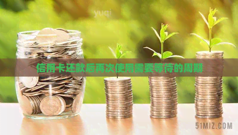 信用卡还款后再次使用需要等待的周期