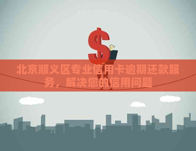 北京顺义区专业信用卡逾期还款服务，解决您的信用问题
