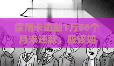 信用卡逾期1万86个月未还款，应该如何解决？