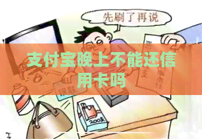 支付宝晚上不能还信用卡吗