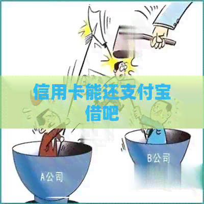 信用卡能还支付宝借吧