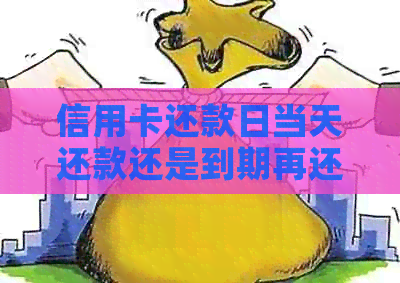 信用卡还款日当天还款还是到期再还？了解一下这些关键信息