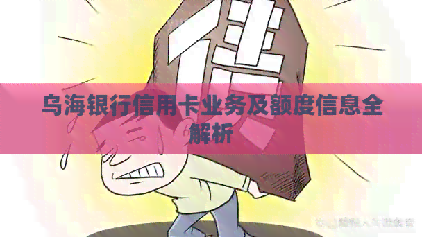 乌海银行信用卡业务及额度信息全解析