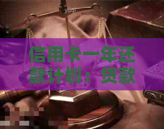 信用卡一年还款计划：贷款额度及期限详解