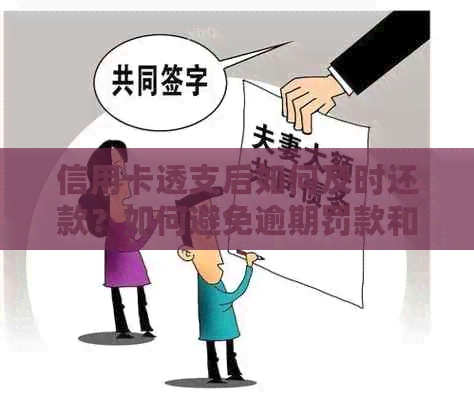 信用卡透支后如何及时还款？如何避免逾期罚款和利息？