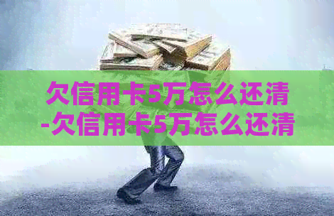 欠信用卡5万怎么还清-欠信用卡5万怎么还清最划算