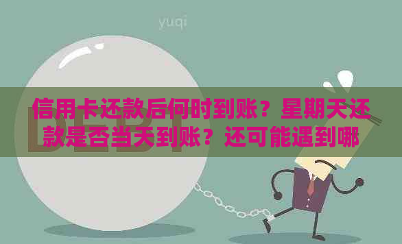 信用卡还款后何时到账？星期天还款是否当天到账？还可能遇到哪些情况？