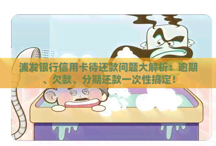 浦发银行信用卡待还款问题大解析：逾期、欠款、分期还款一次性搞定！