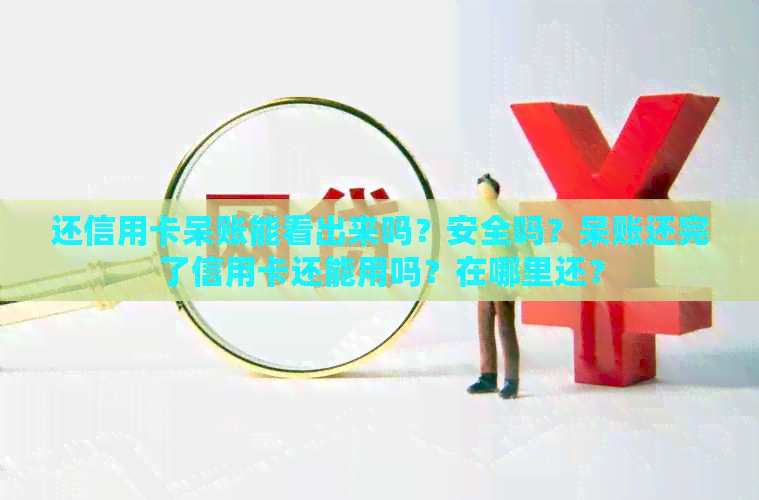 还信用卡呆账能看出来吗？安全吗？呆账还完了信用卡还能用吗？在哪里还？