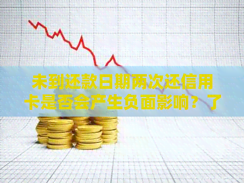 未到还款日期两次还信用卡是否会产生负面影响？了解详细情况和后果