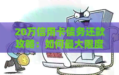 20万信用卡债务还款攻略：如何更大限度地享受分期付款的好处