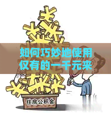 如何巧妙地使用仅有的一千元来还清一万的信用卡债务？