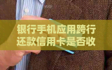 银行手机应用跨行还款信用卡是否收费：解答疑惑及对比分析