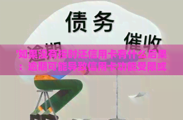 '如果没有按时还信用卡有什么后果：逾期可能导致信用卡功能受限或被封卡'