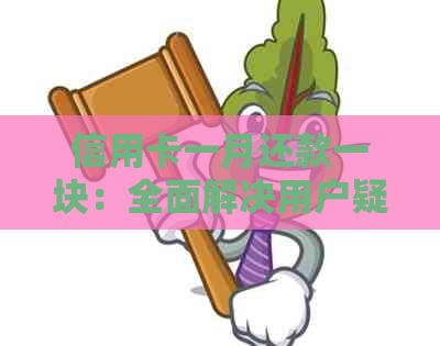 信用卡一月还款一块：全面解决用户疑问的还款策略与技巧