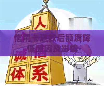 信用卡还款后额度降低原因及影响