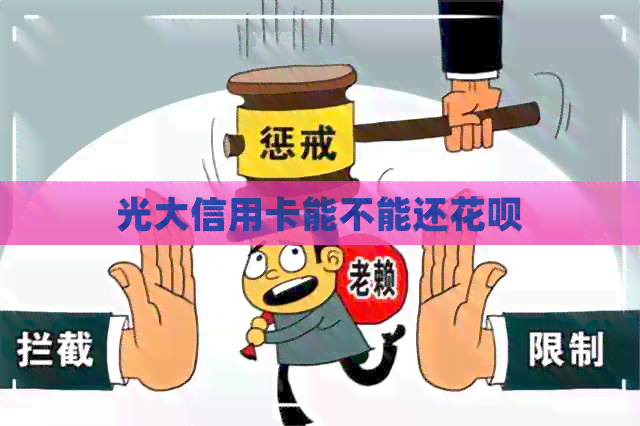 光大信用卡能不能还信用卡