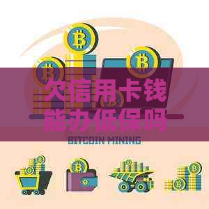 欠信用卡钱能办低保吗？怎么办？