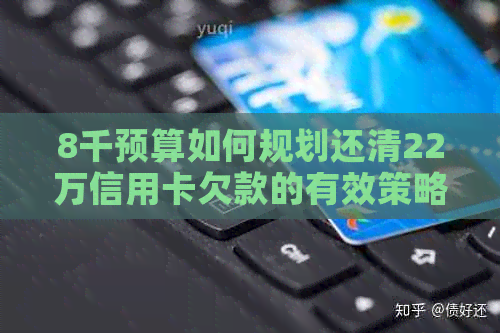 8千预算如何规划还清22万信用卡欠款的有效策略