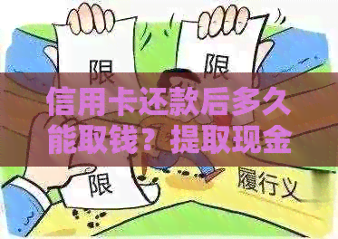 信用卡还款后多久能取钱?提取现金的限制和时间因素解析 信用卡还款后多久能取钱?提取现金的限制和时间因素解析