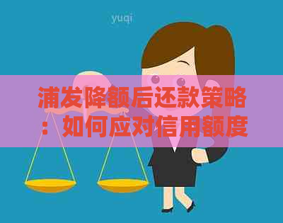 浦发降额后还款策略：如何应对信用额度调整并有效管理债务？