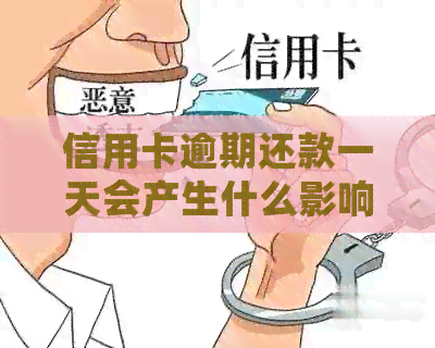 信用卡逾期还款一天会产生什么影响？如何避免更低还款额度的压力？
