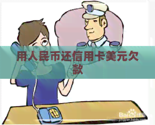用人民币还信用卡美元欠款