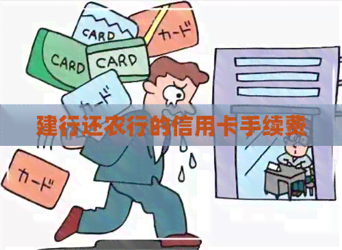 建行还农行的信用卡手续费