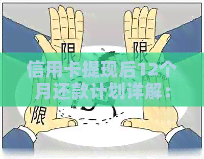 信用卡提现后12个月还款计划详解：如何计算和理解利息、手续费及逾期罚款