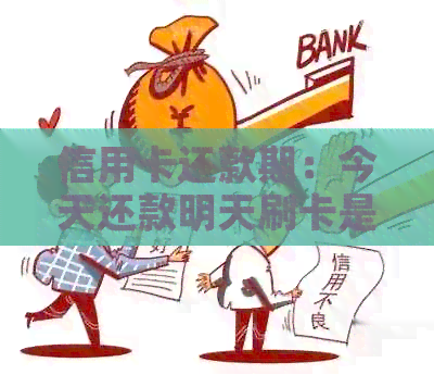 信用卡还款期：今天还款明天刷卡是否可行？