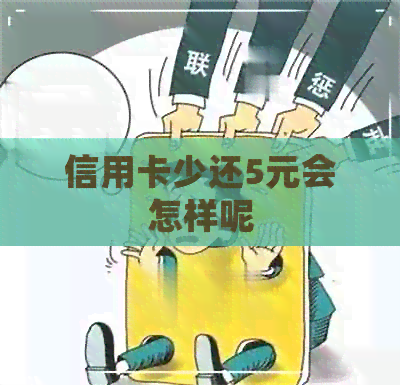 信用卡少还5元会怎样呢