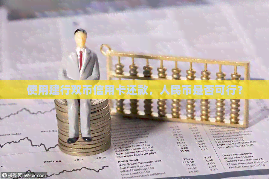 使用建行双币信用卡还款，人民币是否可行？