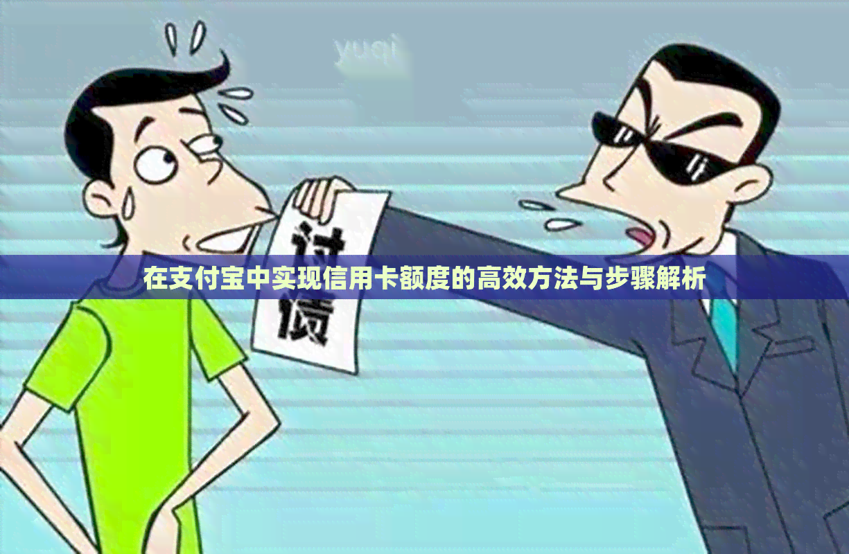 在支付宝中实现信用卡额度的高效方法与步骤解析