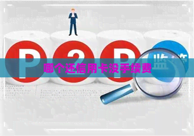 哪个还信用卡没手续费