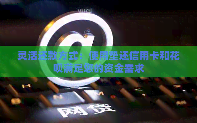 灵活还款方式：使用垫还信用卡和信用卡满足您的资金需求