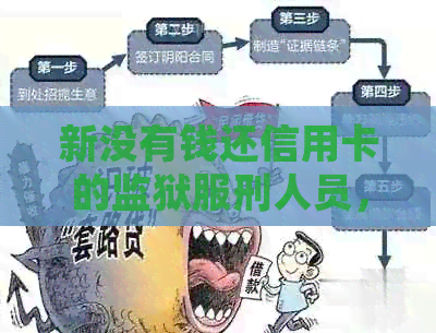新没有钱还信用卡的监狱服刑人员，应该如何处理？
