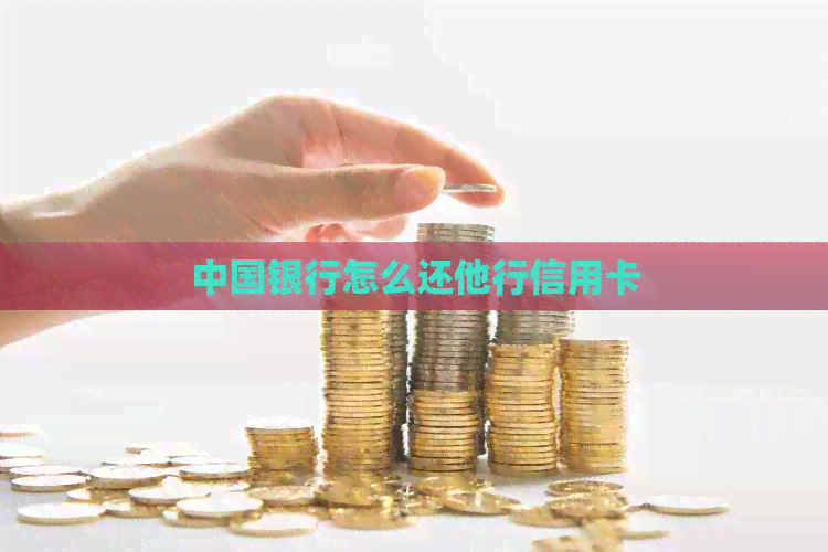 中国银行怎么还他行信用卡