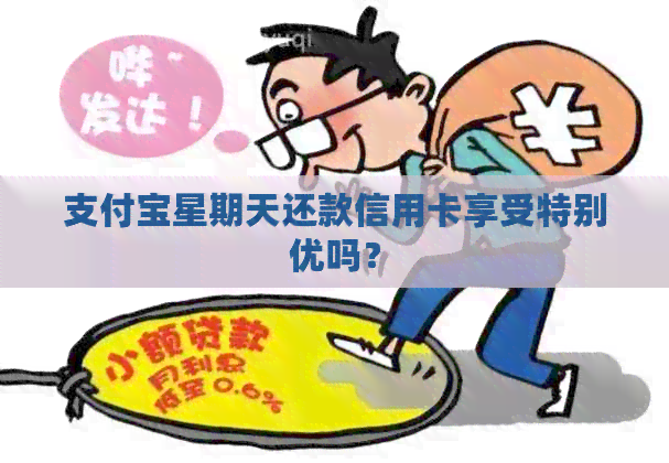 支付宝星期天还款信用卡享受特别优吗？