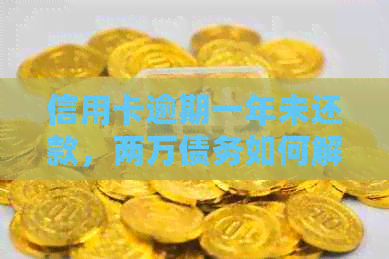信用卡逾期一年未还款，两万债务如何解决？