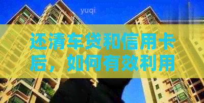 还清车贷和信用卡后，如何有效利用信用额度及相关服务？