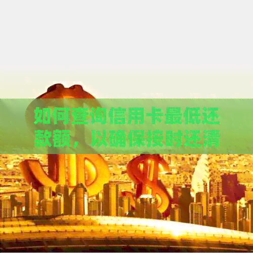 如何查询信用卡更低还款额，以确保按时还清款项
