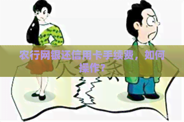 农行网银还信用卡手续费，如何操作？