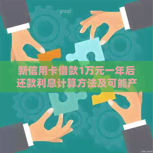 新信用卡借款1万元一年后还款利息计算方法及可能产生的费用说明
