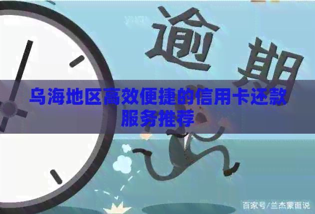 乌海地区高效便捷的信用卡还款服务推荐