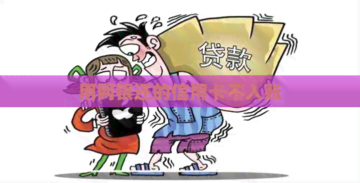 用网银还的信用卡不入账