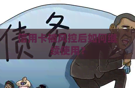 信用卡被风控后如何继续使用？