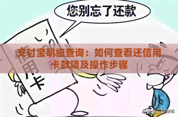 支付宝明细查询：如何查看还信用卡款项及操作步骤