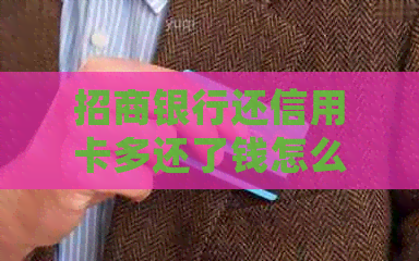 招商银行还信用卡多还了钱怎么办？如何处理多还款的情况？