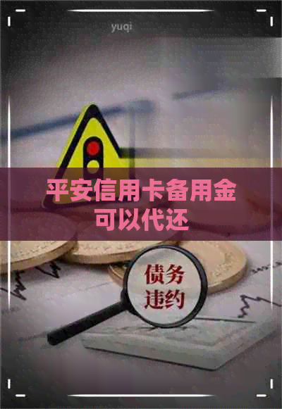 平安信用卡备用金可以代还