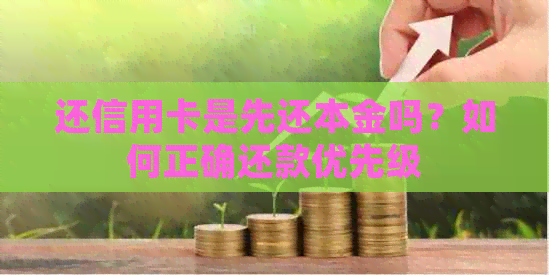 还信用卡是先还本金吗？如何正确还款优先级